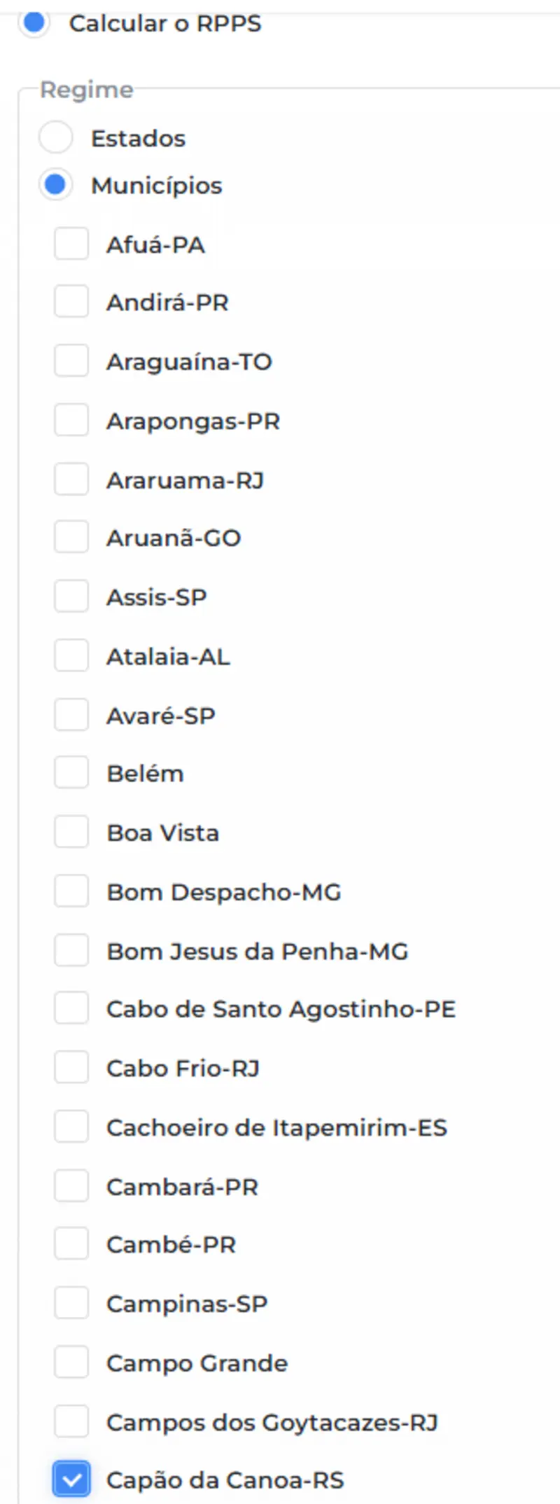 Como fazer o cálculo da aposentadoria do servidor do município de Capão da Canoa